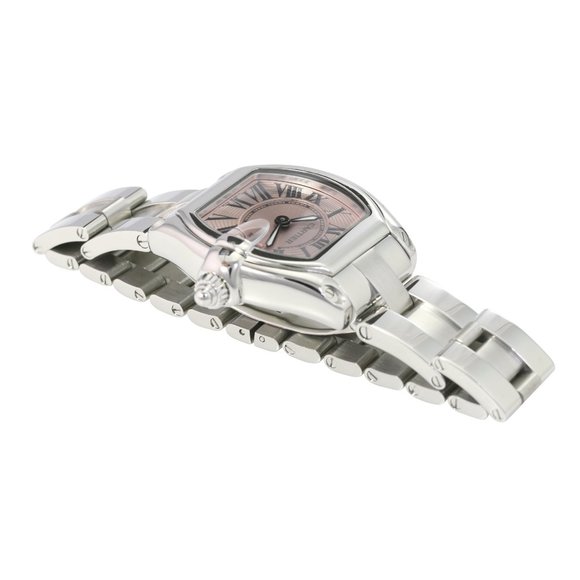 Cartier Roadster SS Pink Roman Dial - Picture 7 of 8